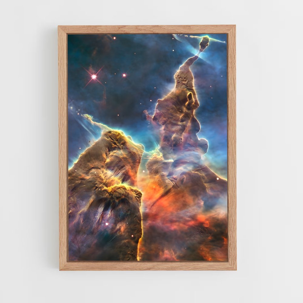 Poster L'Aigle de Carina – affiche Nébuleuses (vue 4)